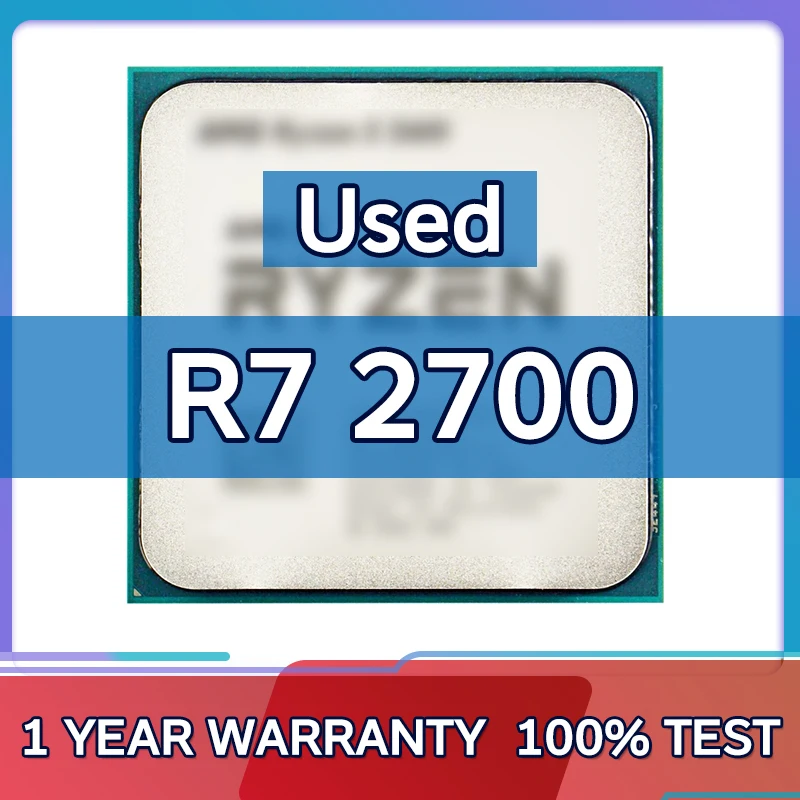 

Ryzen 7 2700 R7 2700 3,2 ГГц Восьмиядерный 16-поточный процессор L3 = 16M 65 Вт YD2700BBM88AF разъем AM4