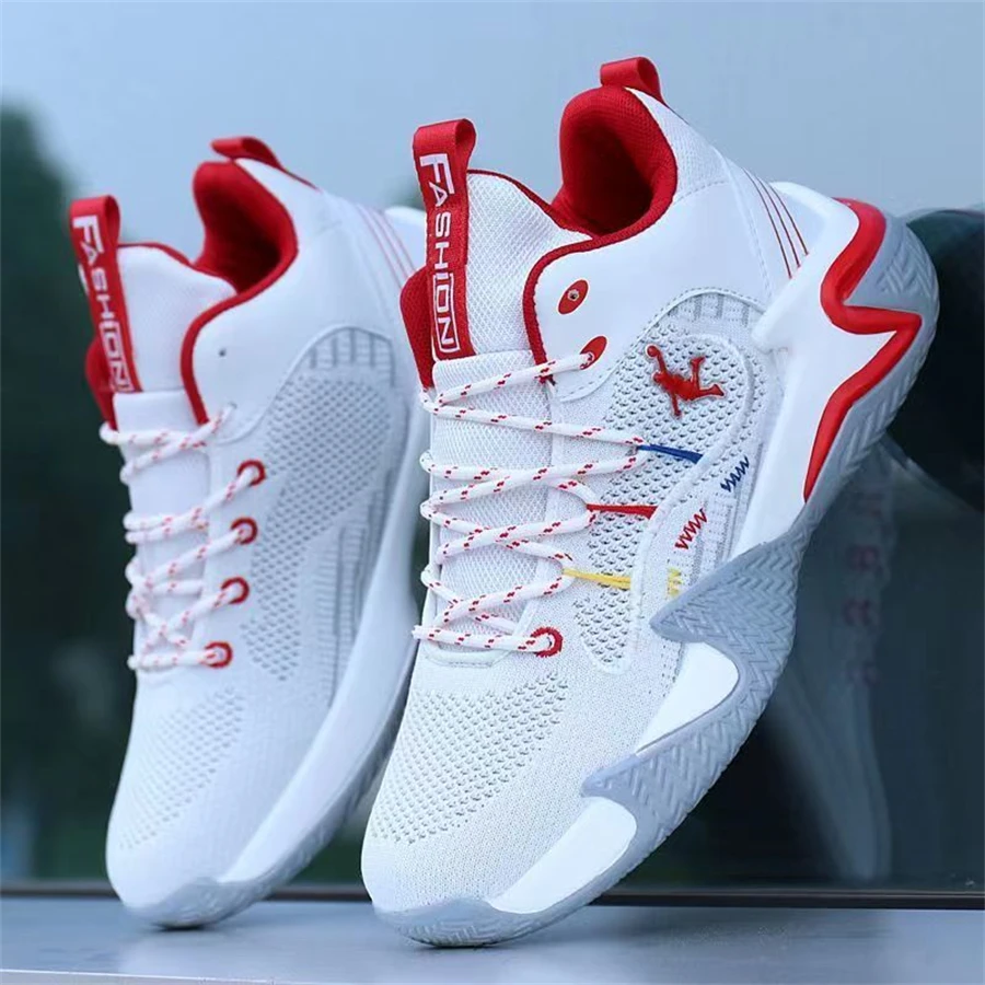 New Basketball Shoes Men Mesh Breathable Confortable Sport Shoes Unisex Men Women Athletic Basket Sneakers Non-slip Size 36-45