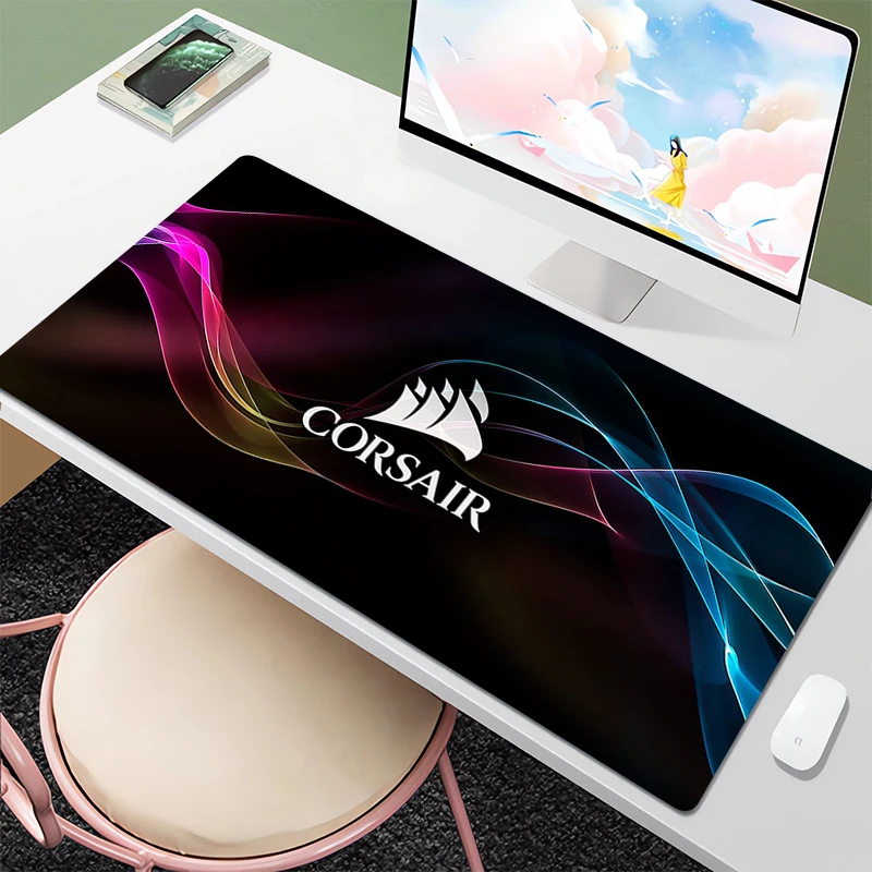 

Corsair Mouse Pad Gaming Accessories Non-slip Mat Mechanical Gamer Keyboard Deskmat Mausepad Mousepad Xxl Mats Pc Cabinet Mause