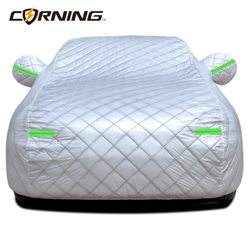 

Full Universal Car Cover Awning Outdoor Accessory Vehicles Rain Waterproof Awnings Exterior Covers Windshield Auto External