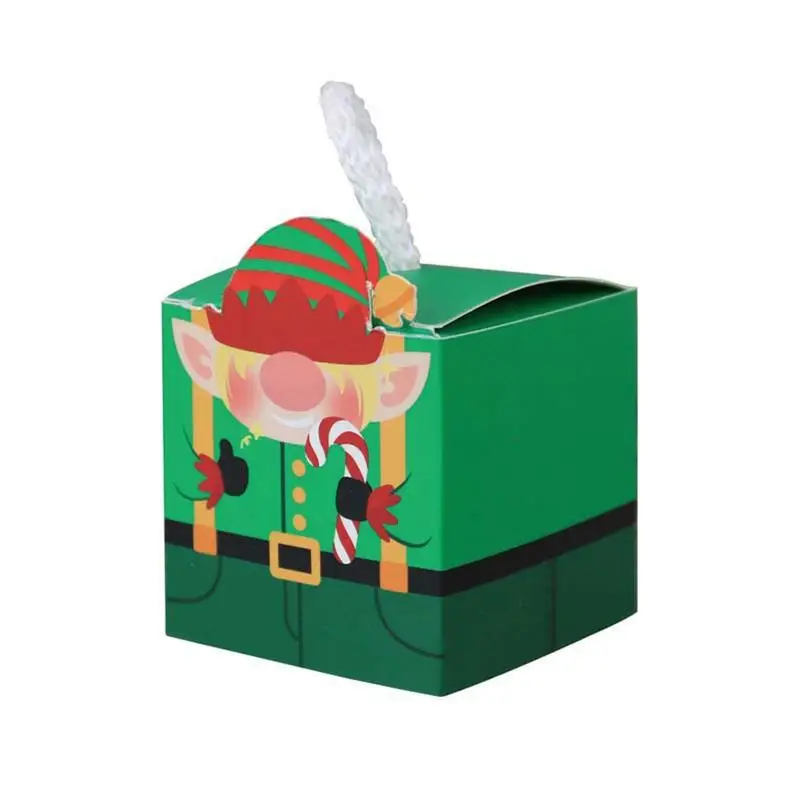 

Mini Christmas Gift Boxes 50pcs Cardboard Christmas Gifts Box Portable Seasonal Decors For Mini Toys Hair Accessories Candy