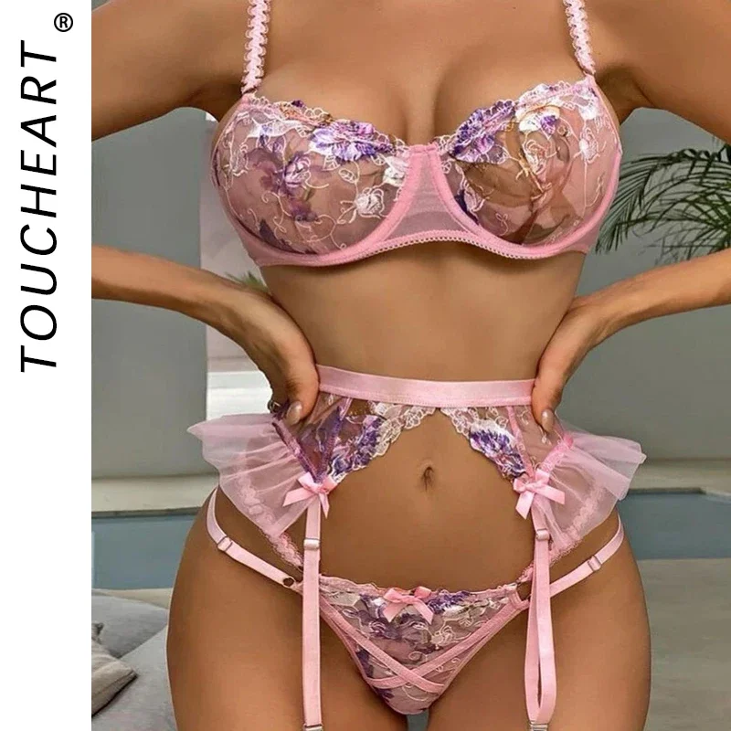 Эротическое женское сексуальное белье кружевной комплект одежды новые женские