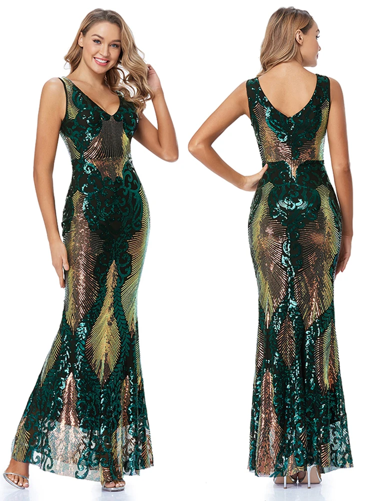 Распродажа бренда распродажа Лучшая цена платья вечернее платье женское длинное