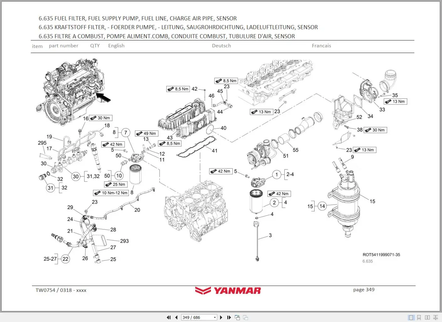 Инструкции по обслуживанию и гидравлические схемы для оператора Yanmar All Model 13 0 GB PDF