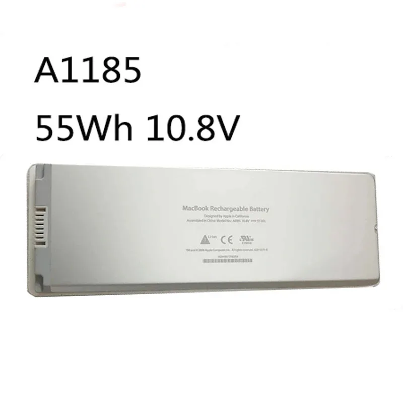Фото A1181 A1185 55Wh 10,8 В Аккумулятор для ноутбука Apple MacBook 13 дюймов MA254 MA255 MA700 MA699 MB061CH/A MA566J/A MA566 №1