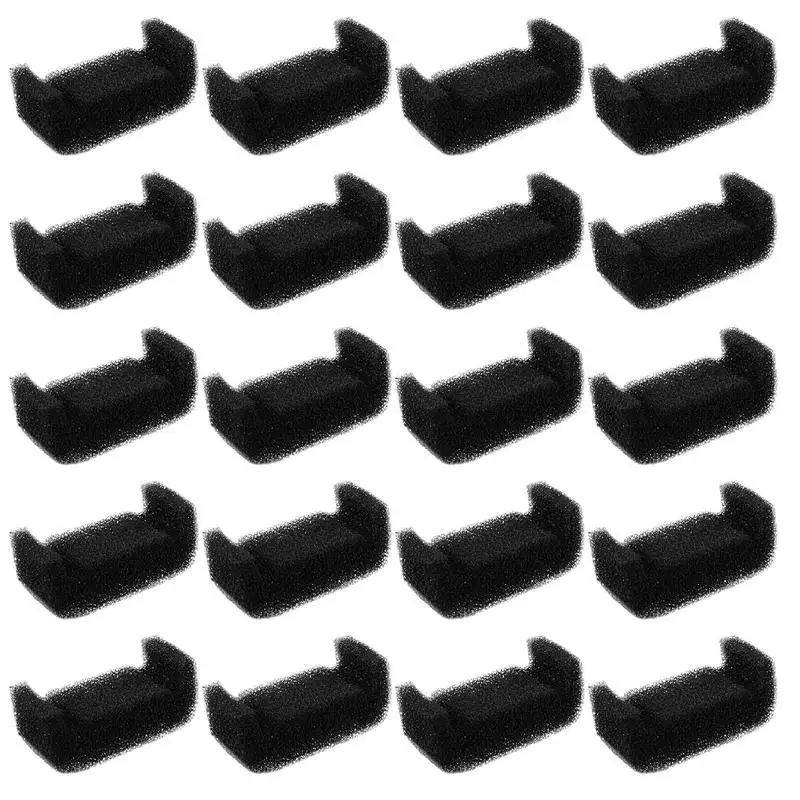 

Pet Water Fountain Filter 20pcs Animal Fountain Filters Dog Water Dispenser Sponge Filter Efficiently Filtering Fine Impurities