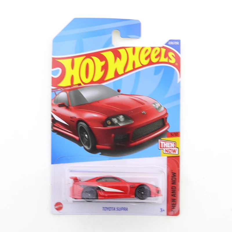 

2022 Hot Wheels TOYOTA SUPRA #220/250 Then and Now 5/10 Mini Alloy Coupe 1/64 Metal Diecast Model Car