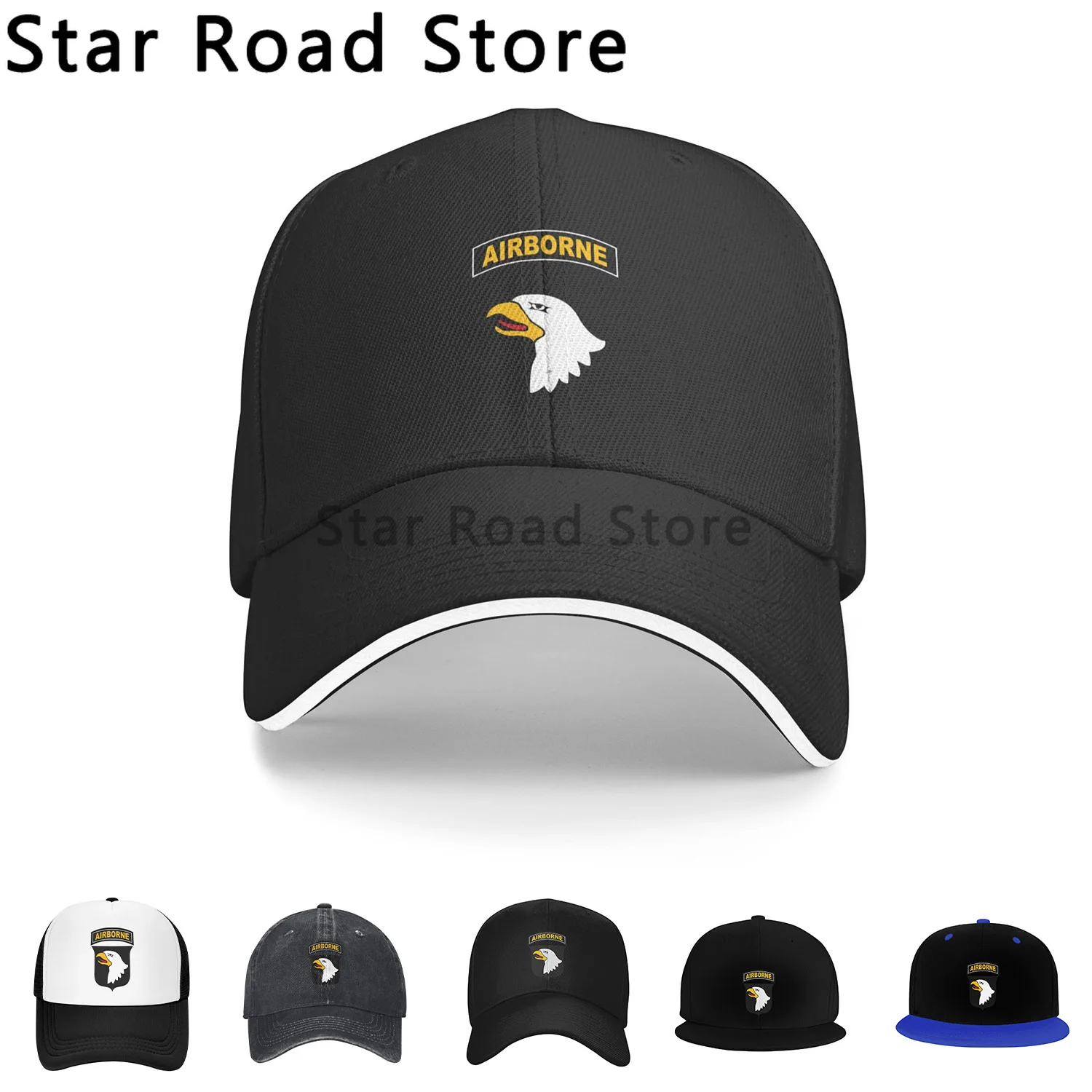 Регулируемая однотонная бейсболка 101st спортивная женская шапка унисекс из