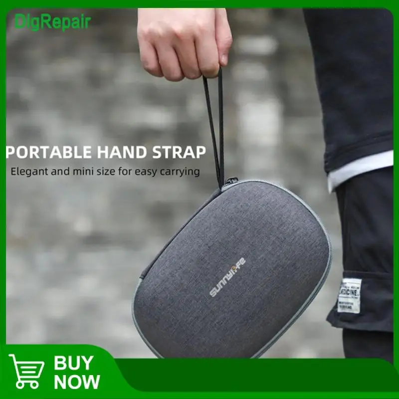 

Black Convenient Anti-falling Protection Cases Large Capacity Carrying Case Hand Case Office Accessories Fabric Portable Zipper