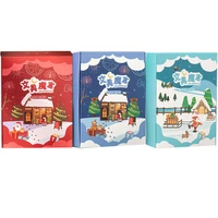 cartoon christmas gifts stationery students writing tools notebook sticky notes for office accessories kawaii school supplies