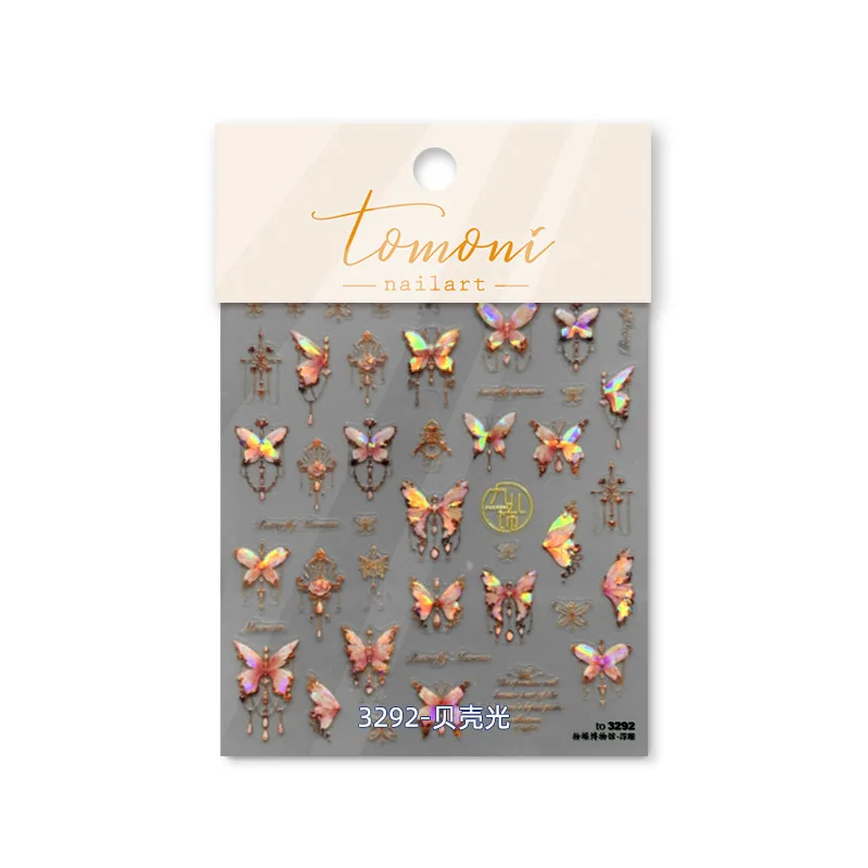 [Meow.Sensei] наклейки для ногтей с горячей штамповкой японские милые фабрика оптовая