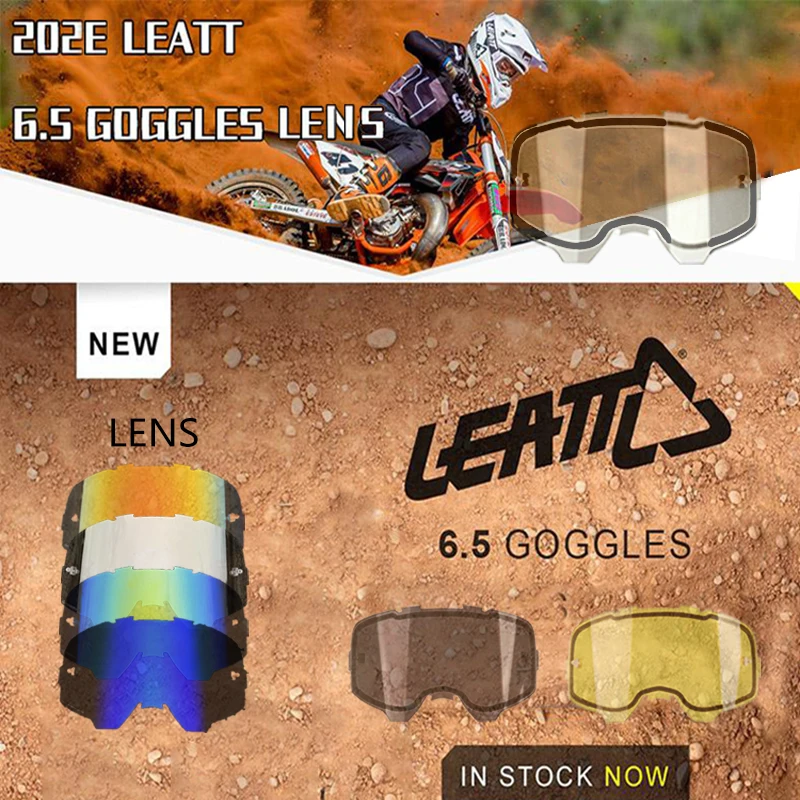 

Velocity Leatt 6.5 Goggles spare lens Double-layer anti-fog single-layer clear Goggles Lenses Velocity 6.5 Goggles spare lens