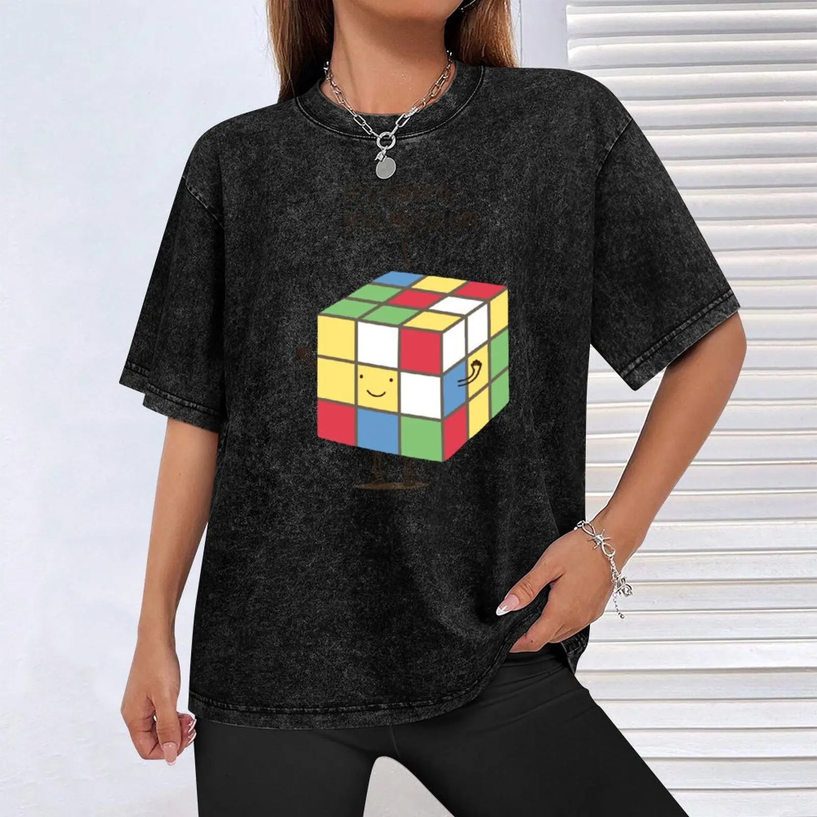 В порядке чтобы снять! Футболка Мужская футболка Аниме одежда labubu