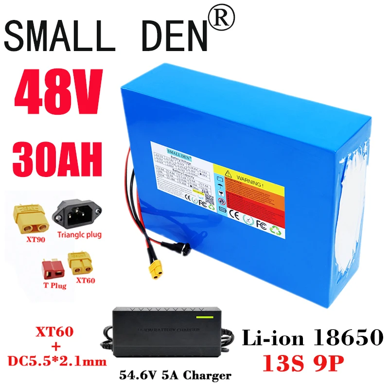 Перезаряжаемый литиевый аккумулятор 13S9P 30000 мАч