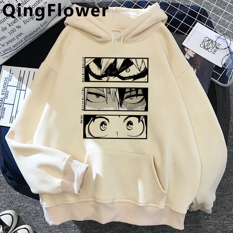 

Japanese Anime My Hero Academia Kawaii Graphic Hoodies Men Cute Manga Boku No Hero Academia Bakugou Sweatshirt Casual Hoody Male