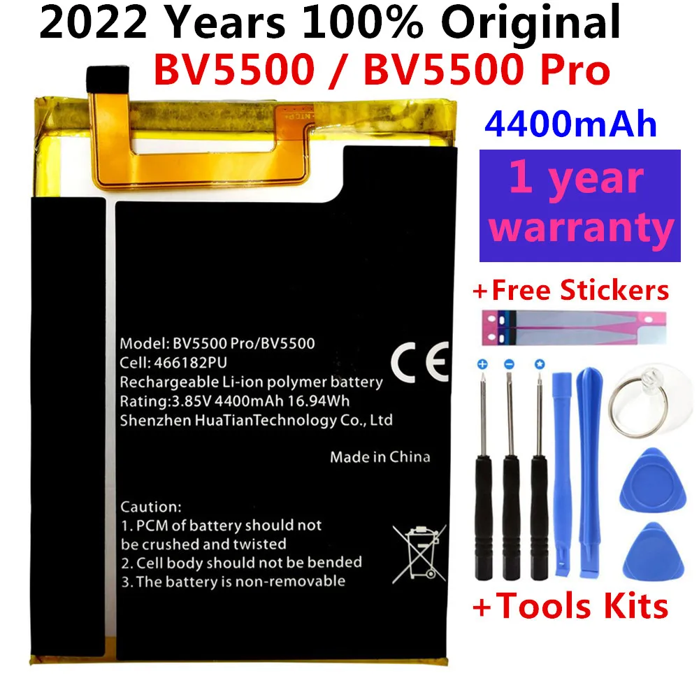 

100% оригинальный новый аккумулятор 4400 мАч BV5500 для Blackview BV5500 BV 5500 Pro, новейший продукт, высококачественный аккумулятор