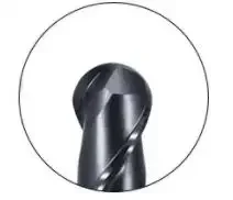 

0,2 мм 0,3 мм 2 флейты HRC60 микро шариковая концевая фреза из карбида вольфрама плоский хвостовик 4 мм фреза Mirco гравировка с ЧПУ 0,2-0,9 мм