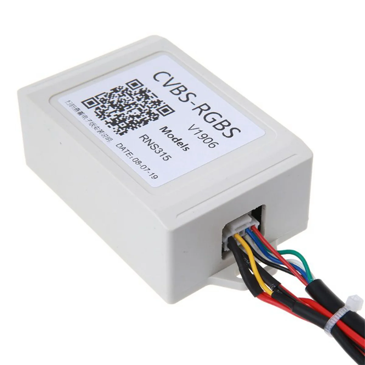 Фото Адаптер SuperDeals RNS315 RGB для преобразователя сигналов CVBS для откидной камеры заднего вида PASSAT Golf MK6 D7YA №1