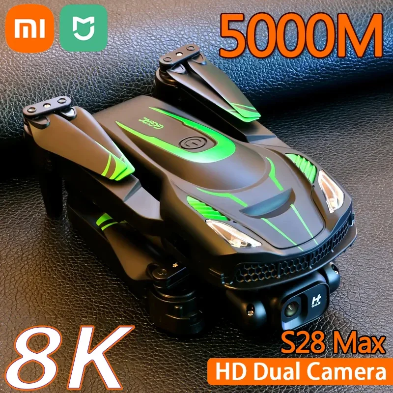 

Дрон Xiaomi MIJIA S28Max Drone 8K 5G GPS профессиональная HD аэрофотосъемка двойная камера всенаправленный препятствия Квадрокоптер