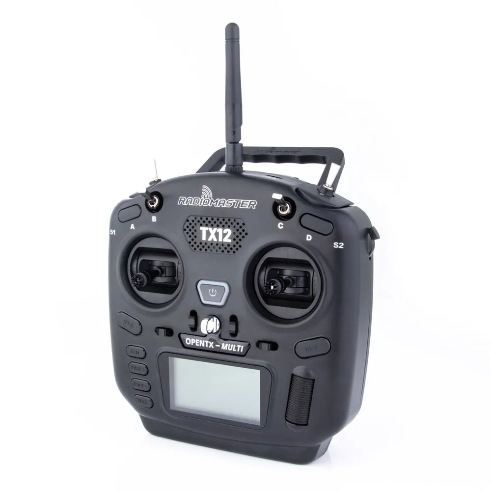 

Radiomaster TX12 2.4G 16CH OpenTX Compatible Digital Proportional RC Radio Mini Transmitter CC2500 Multi-Protocol S-FHSS D8 D16