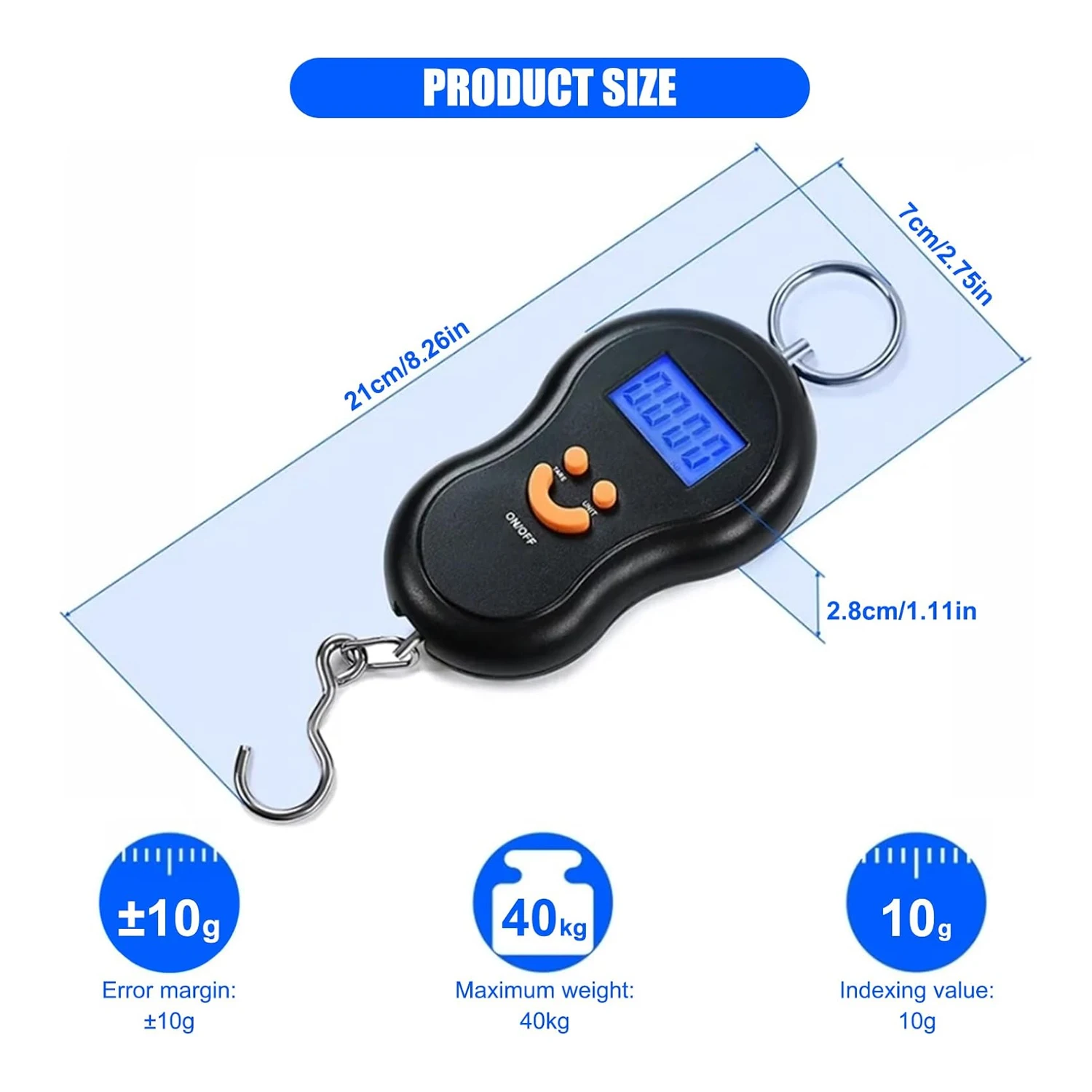 

Подвесные электронные весы 50 кг