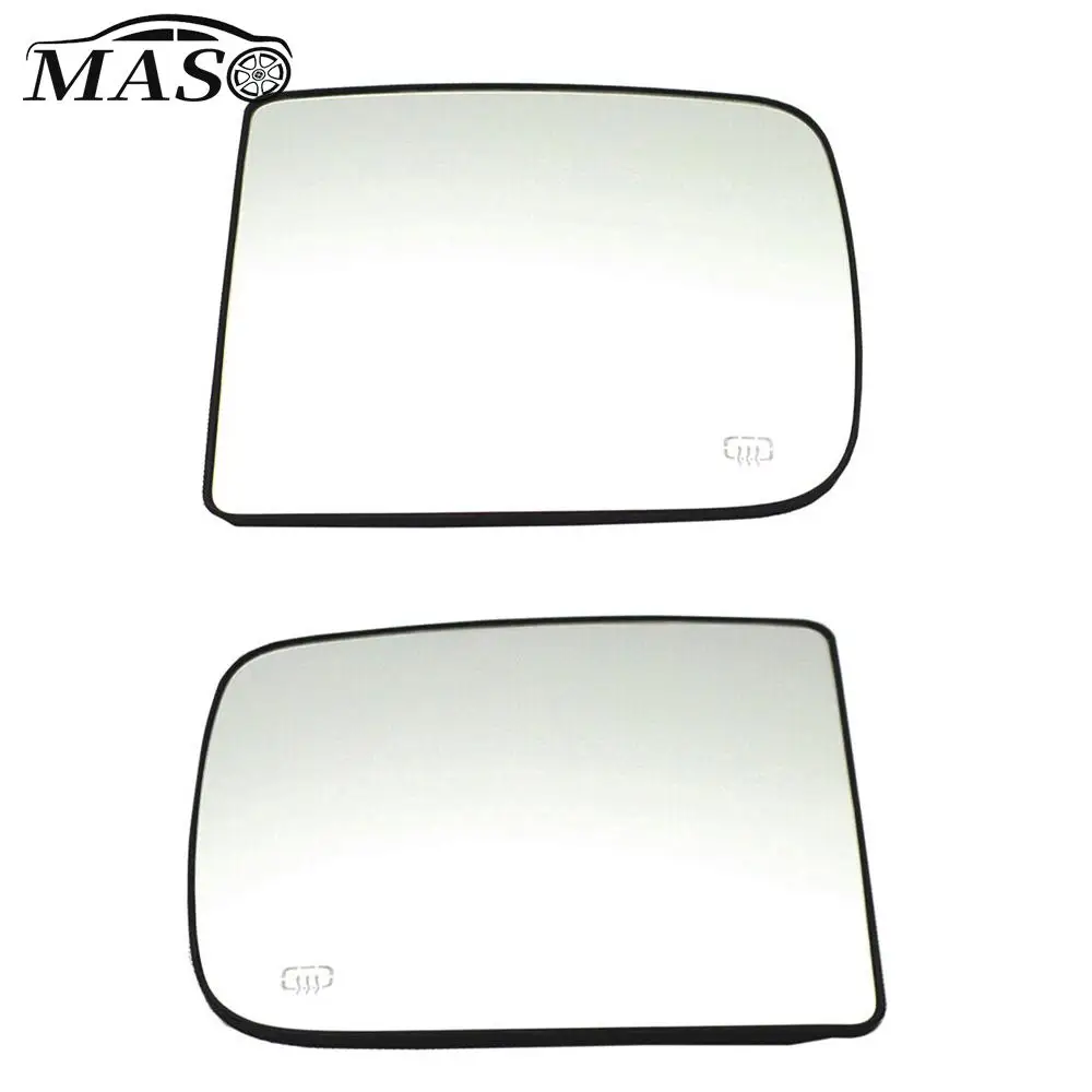 Купи 1PCS Replacement for Dodge Ram 1500 2500 3500 Mirror Left /Right Side Car Glass Heated Rearview Mirror Glass 68067729AA за 692 рублей в магазине AliExpress