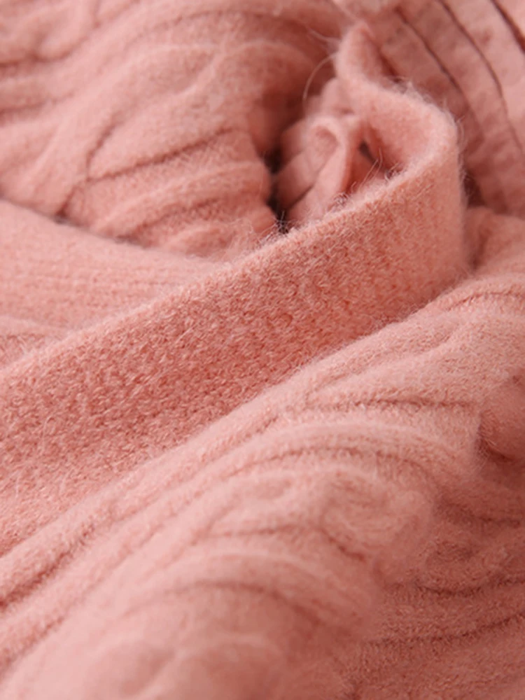 IEQJ однотонное минималистичное женское платье из 2 предметов с круглым вырезом