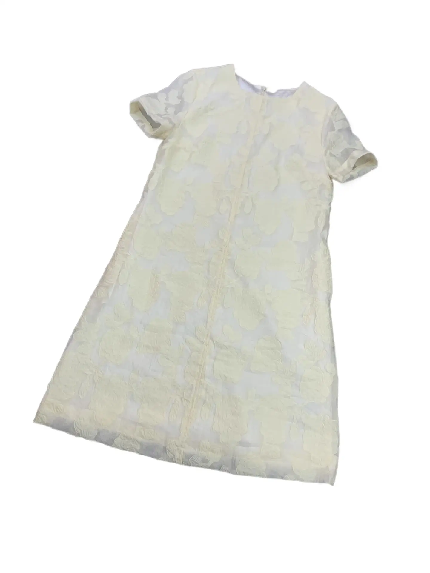 

2023 Women's Clothing Stereo anaglyph jacquard dress 0818