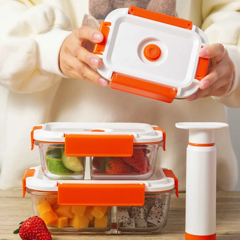 

Stackable Plastic Storage Bins Fridge Organizer Clear Pantry Food Organization Handle for Kitchen Freezer Rack Cabinet Tools