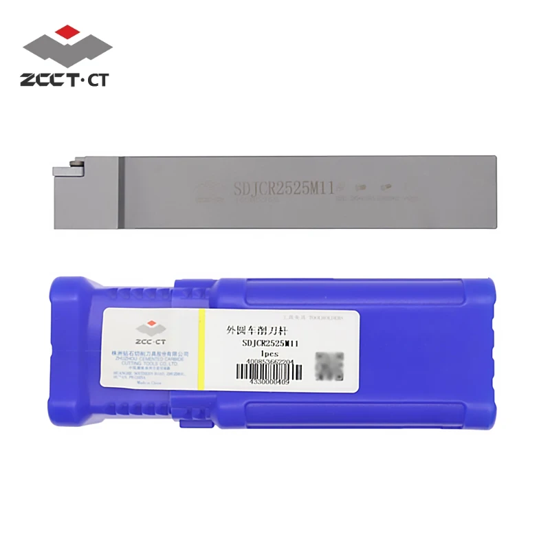 Оригинальный ZCC.CT 1 шт. внешний цилиндрический токарный держатель инструмента SDJCR2525M11 SDJCL2525M11 SDJCR2020K11 SDJCL2020K11