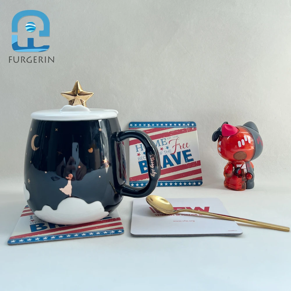 

12pcs/ Lot Insulated Cup Mat Drink Coaster Set Heat Insulation Water Absorption Tableware Placemats