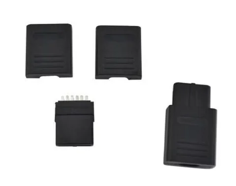 Интерфейс для ремонта с черной пластиковой крышкой для многопортового разъема N64 NGC SNES Штекерный разъем AV