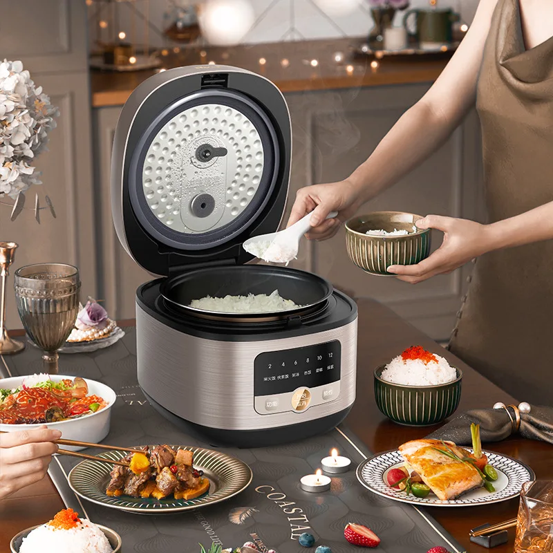 Electric Rice Cooker 3L Multifunctional Pot Button Large Capacity Rice Cooker Simple Operation Kitchen Accessories Cooking Items enlarge