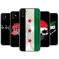 syrian syria flag phone cases for iphone 13 pro max case 12 11 pro max 8 plus 7plus 6s xr x xs 6 mini se mobile cell