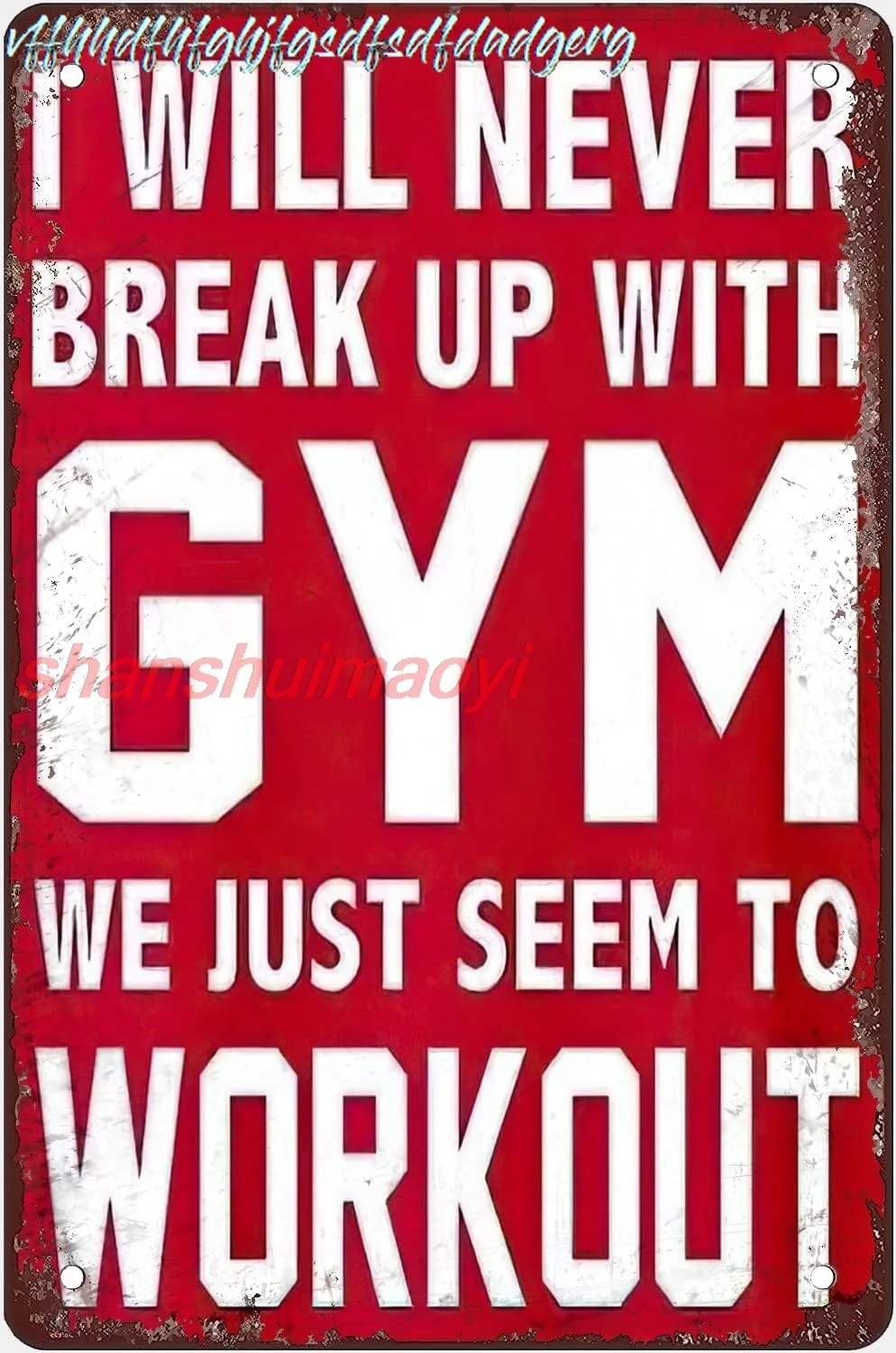 Забавная металлическая жестяная вывеска в стиле ретро вывески Я никогда не