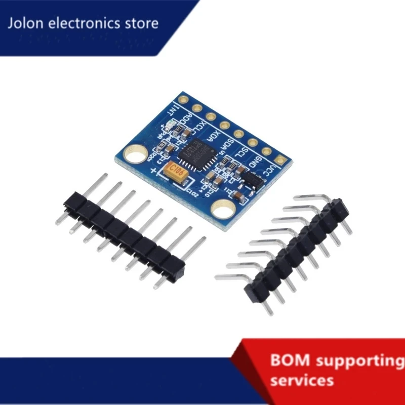 5 шт. 1 комплект IIC I2C Φ MPU6050 3 оси фотоэлемент + модуль акселерометра для с контактом