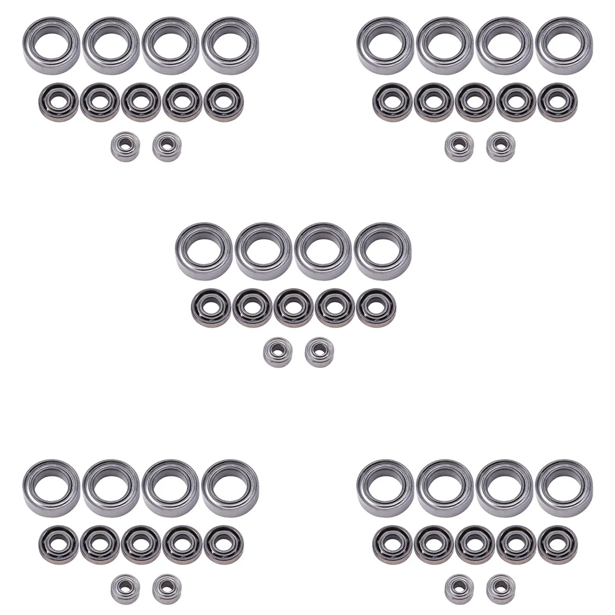 

5 set K989-07 K989-08 K989-09 Bearing Set for Wltoys K969 K979 K989 K999 P929 P939 1/28 Rc Car Spare Parts Accessories