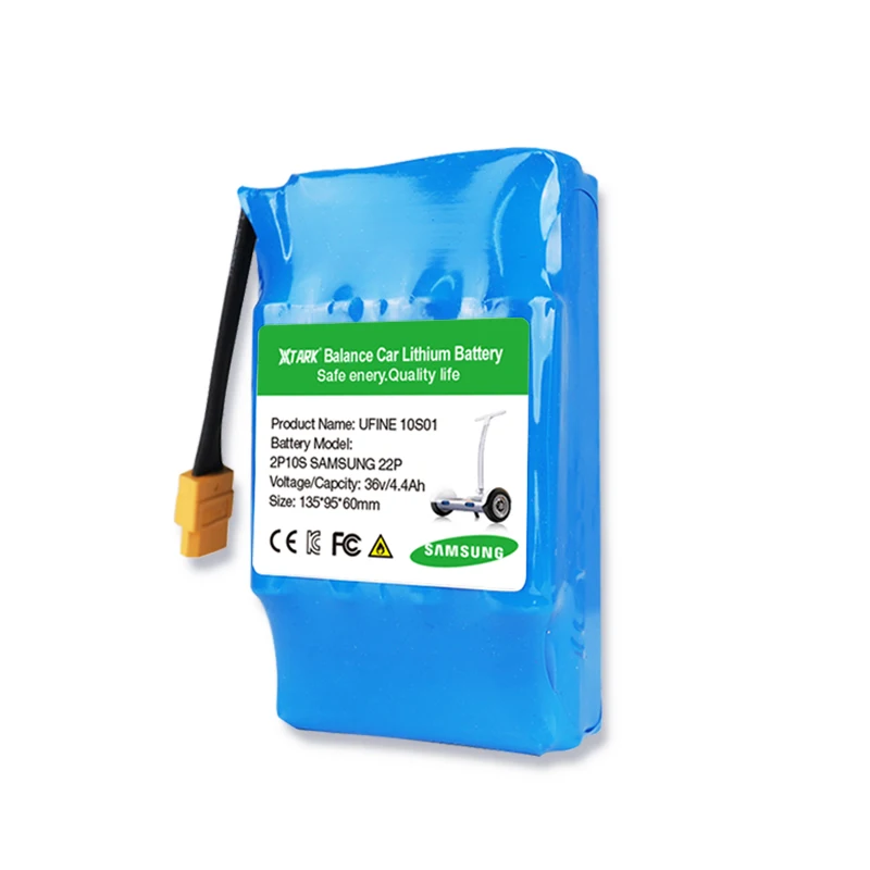 

36V Rechargeable Li-ion Battery Pack 4400mah 4.4AH Li-ion Battery For Electric Self Balancing Scooter Hoverboard Unicycle