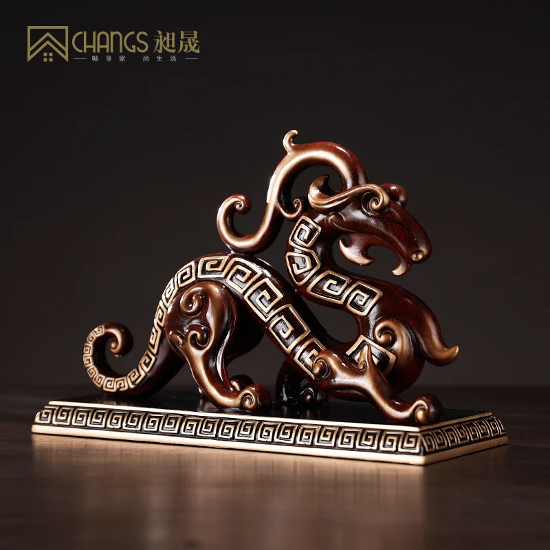 Антикварные поделки украшения для гостиной китайское открытое Подарочное