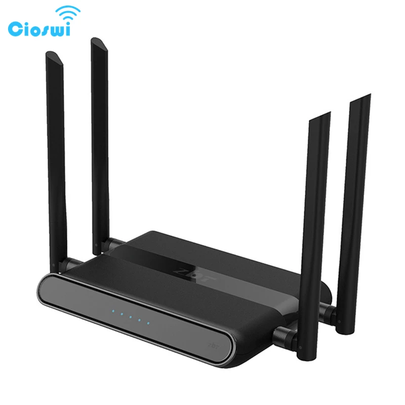 WE4726 4G LTE Modem 1200Mbps 4G Chips Wifi Hotspot MTK7621A Chip 1*WAN 4 LAN USB 2.0 SD Card Home WIFI Stables Wifi