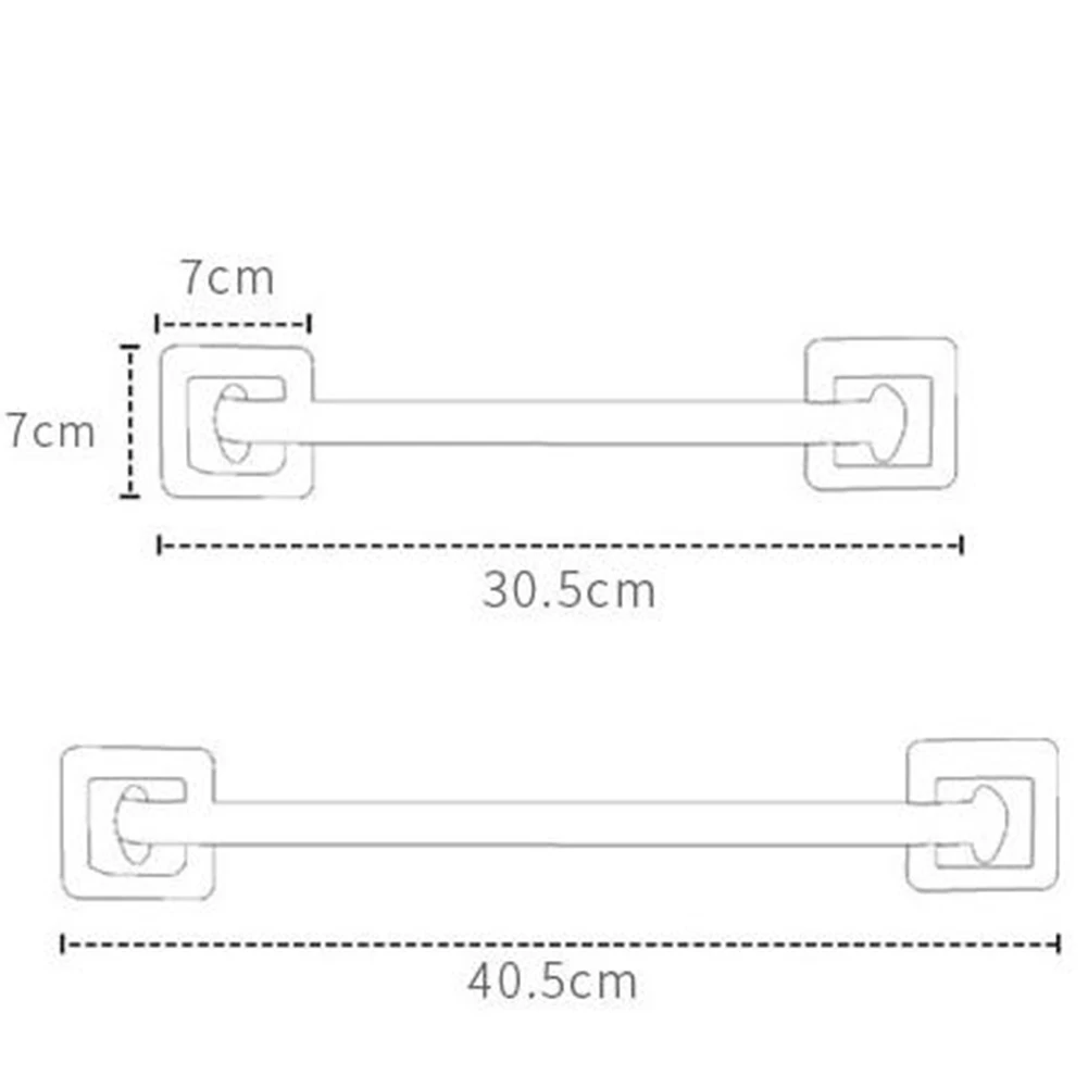 Вешалка для полотенец самоклеящаяся вешалка держатель банных аксессуары ванной