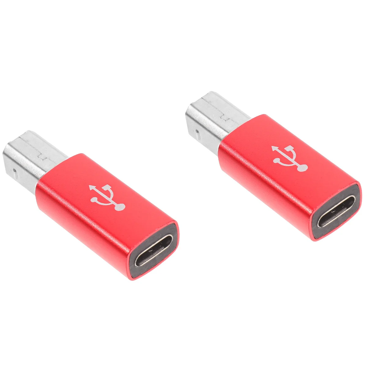 

2pcs Type-C Female to Male Metal Convert Adapter Type-C to USB Adapter