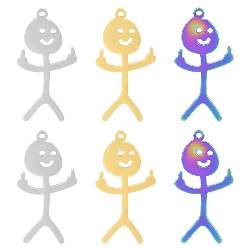 Цепочка с подвеской «сделай сам» из нержавеющей стали