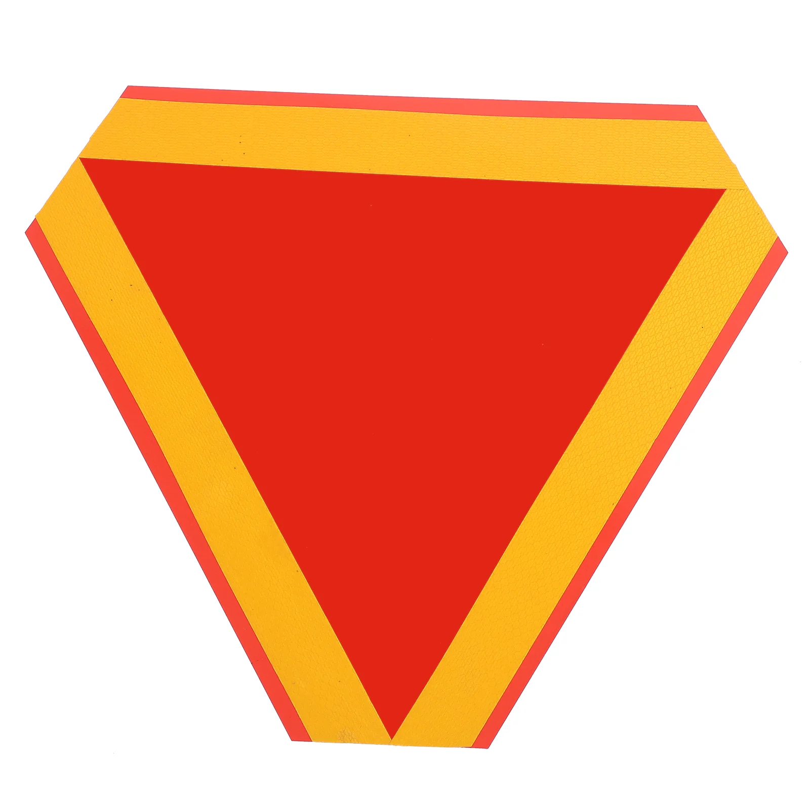 

Sign Vehicle Triangle Safety Warning Reflector Aluminum Reflectors For Golf Cart