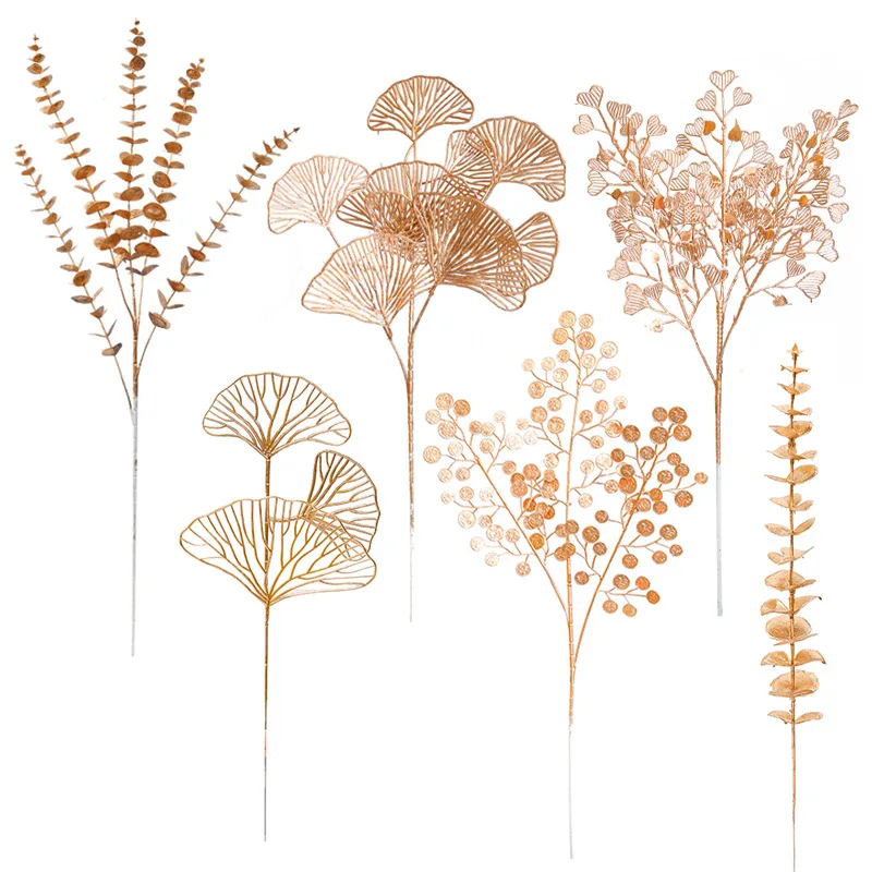 

Simulation Eucalyptus Leaf Florist Decor Flower Arrangement Props Bouquet Valentine's Day Wedding Photography Home Decor