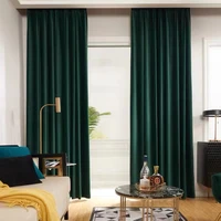 nordic mink curtains for living dining room bedroom velvet window light luxury ins shading solid color modern minimalist velvet