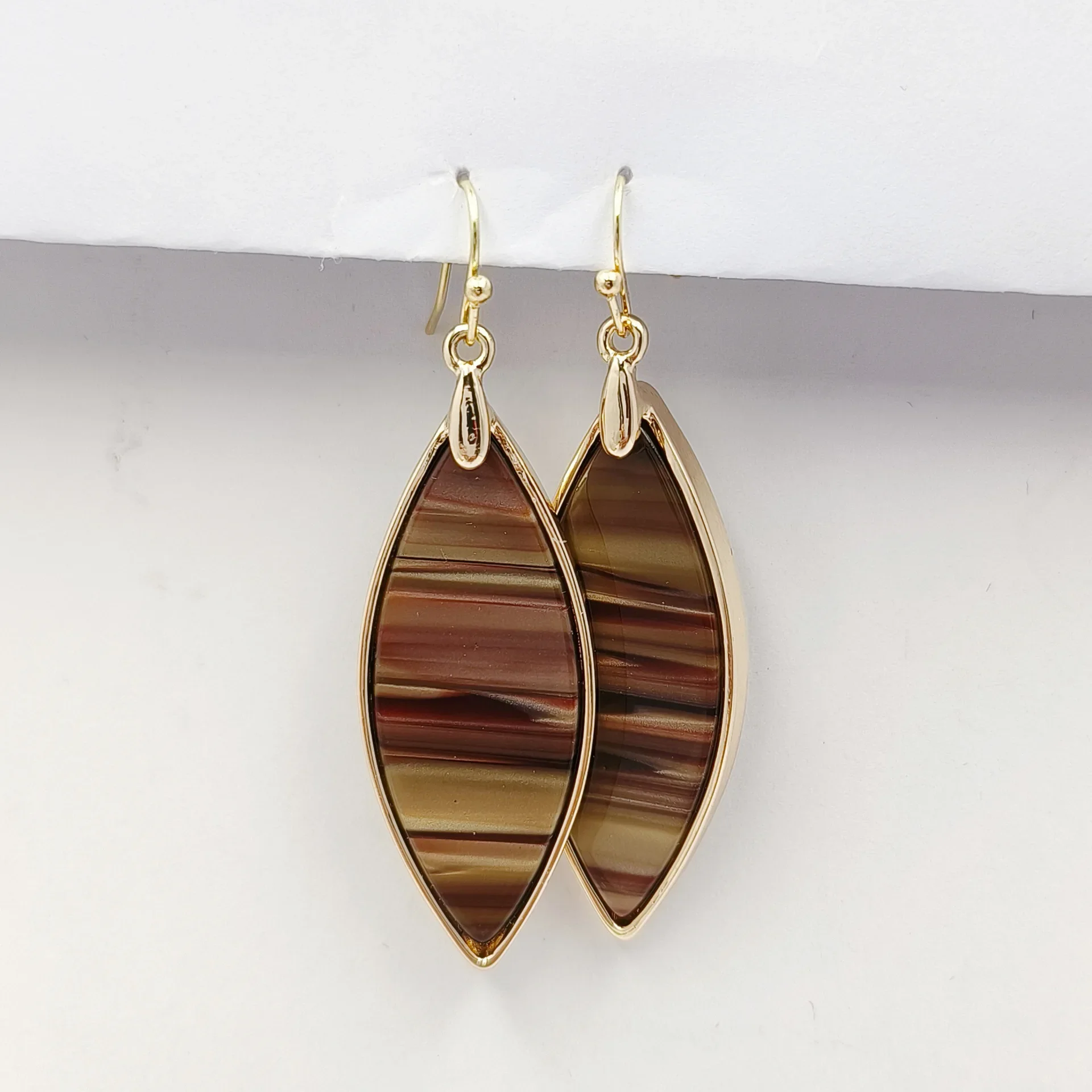 Длинные серьги-капли в корейском стиле модные богемные женские серьги