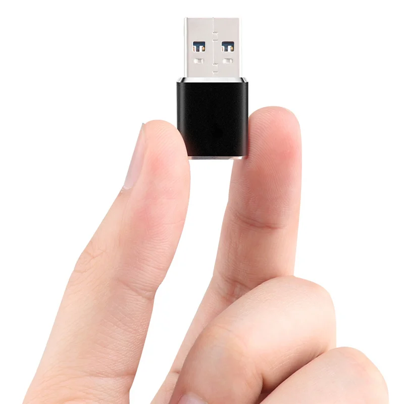 Алюминиевый адаптер для чтения карт памяти Mini USB 3.0 адаптера устройства Micro-SD/TF ПК
