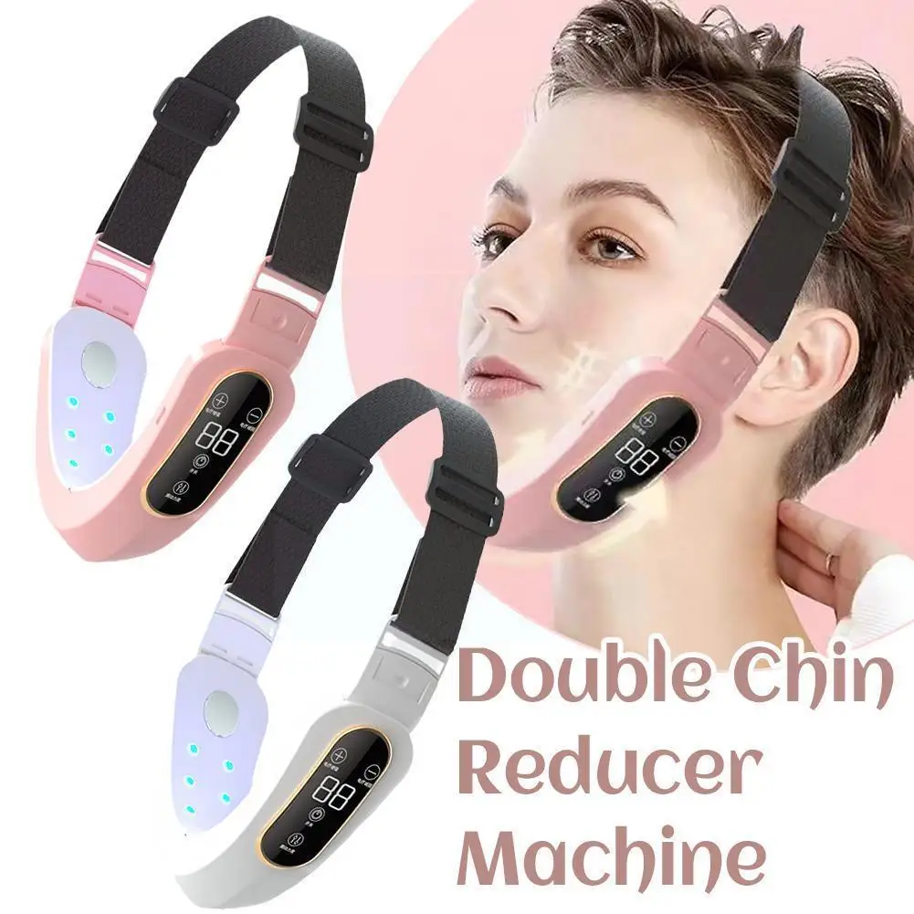 

1PCS Microcurrent Facial Lifting Device LED Photon Therapy Massage Face Slimming Vibration Massager Pulse Beauty Device too X3C1