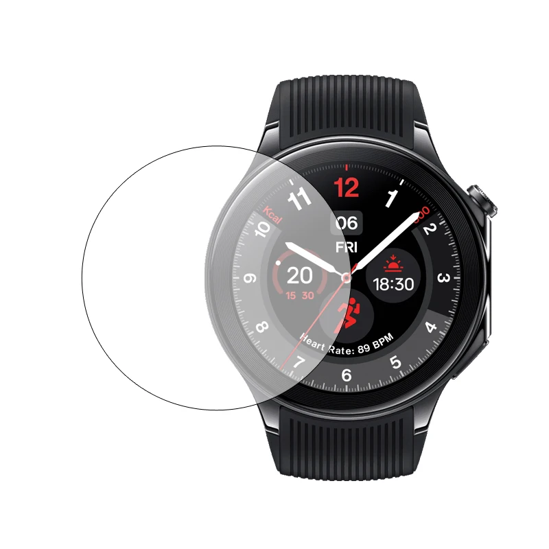 Мягкая прозрачная защитная пленка из ТПУ для смарт-часов OPPO Watch X/OnePlus 2 5 шт. защита